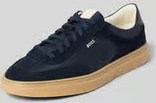 Boss Low-top-sneakers van echt rundleer Model 'KIERAN_TENN'