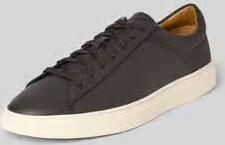 Boss Low-top-sneakers van leermix Model 'KIERANN_TENN_IWVPU'