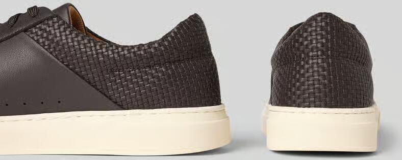 Boss Low-top-sneakers van leermix Model 'KIERANN_TENN_IWVPU' - Foto 2