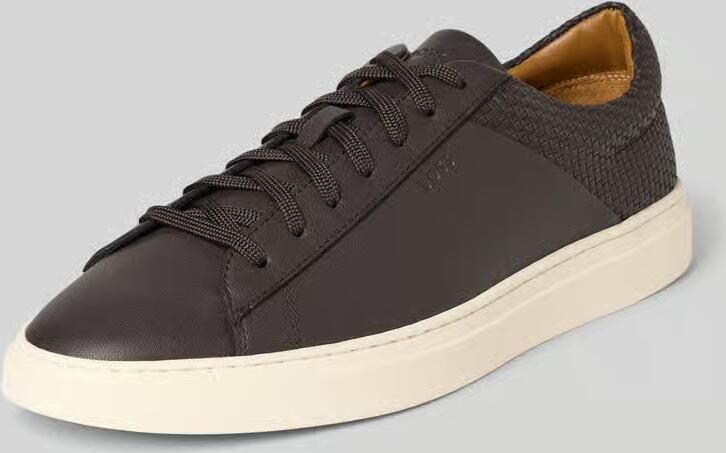 Boss Low-top-sneakers van leermix Model 'KIERANN_TENN_IWVPU' - Foto 3