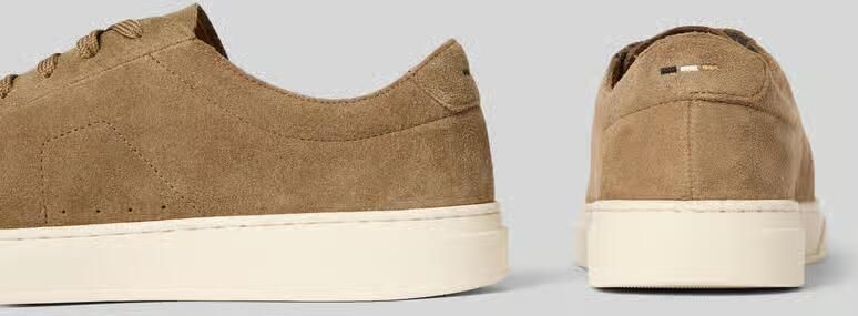 Boss Low top sneakers van puur rundleernubuck Model 'Kieran_Tenn_wcsd' - Foto 3