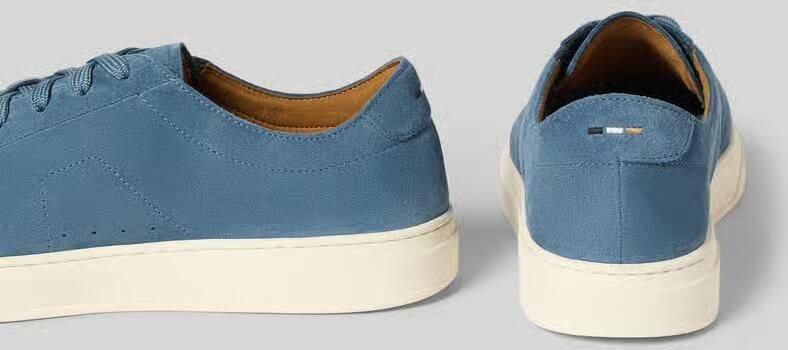 Boss Low top sneakers van puur rundleernubuck Model 'Kieran_Tenn_wcsd' - Foto 2