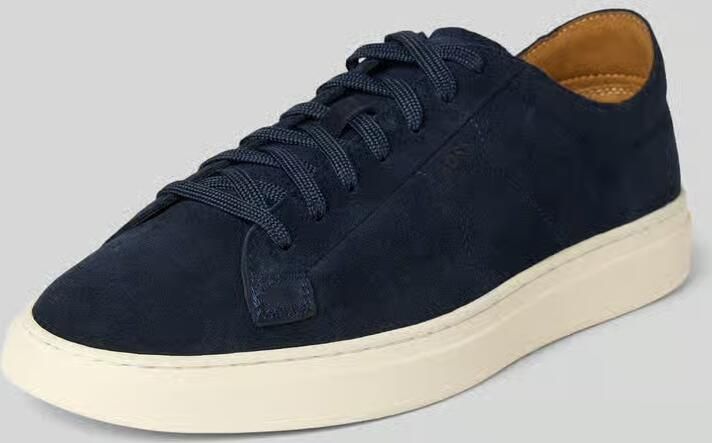 Boss Low top sneakers van puur rundleernubuck Model 'Kieran_Tenn_wcsd'