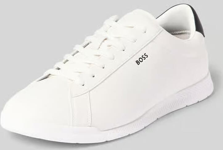 Boss Sneakers in leerlook model 'Nitan_Lowp_pltd' - Foto 2