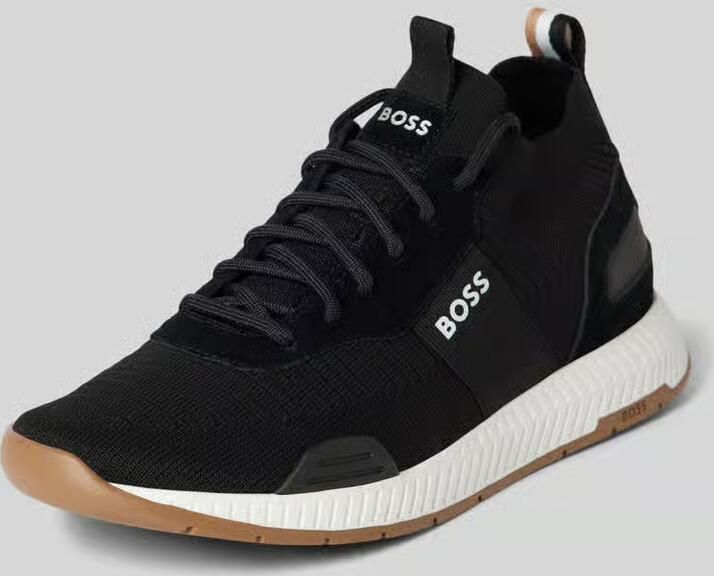 Boss Sneakers met label-details model 'TITANIUM_RUNN_KNSTA' - Foto 5
