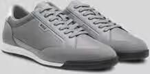 Boss sneakers met labelopschrift