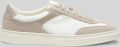 Boss Sneakers van echt leer met labelopschrift - Beige