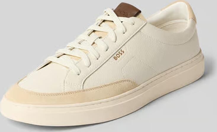 Boss Sneakers van echt leer model 'Kieran_Tenn' - Foto 12