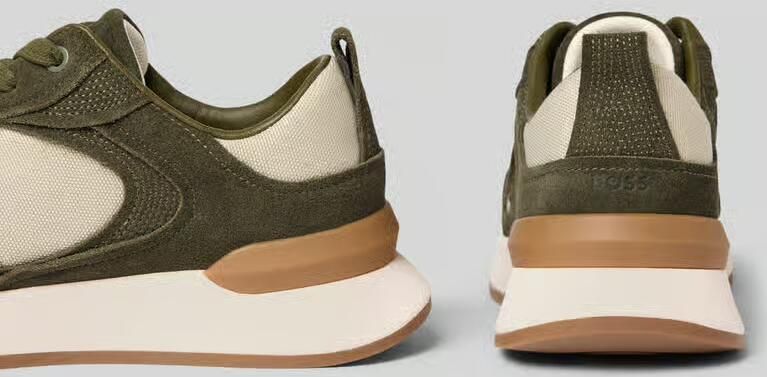 Boss Sneakers van echt rundleer model 'B Icon_Runn_stcsdcv' - Foto 2