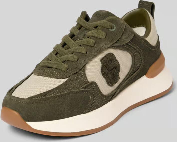 Boss Sneakers van echt rundleer model 'B Icon_Runn_stcsdcv'