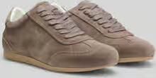 Boss Sneakers van echt suède met reliëflogo