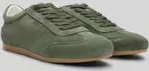 Boss Sneakers van echt suède met reliëflogo