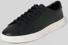 Boss sneakers van leer met rubberzool - Foto 3