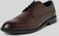 Boss Veterschoenen van echt leer model 'Tayil_Derb' - Donkerbruin