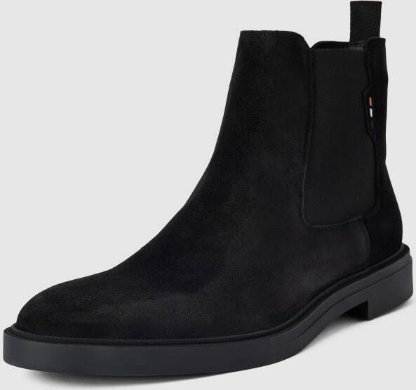 BOSS Chelsea Boots Heren Calev 1 Maat: 46 Materiaal: Suède Kleur: Zwart - Foto 3