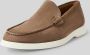 Boss Mocassins van leer met labeldetail model 'Noel' - Thumbnail 4