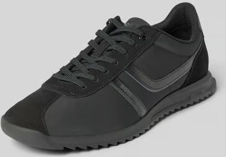 Boss Orange Lage sneakers met details in suèdelook model 'ZAYN' - Foto 3