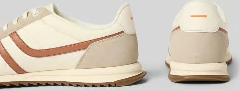 Boss Orange Low top sneakers met Leerlook-details Model 'ZAYN_LOWP_NYMI ' - Foto 5