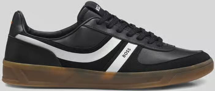 Boss Orange Sneakers low met contrasterende strepen - Foto 5