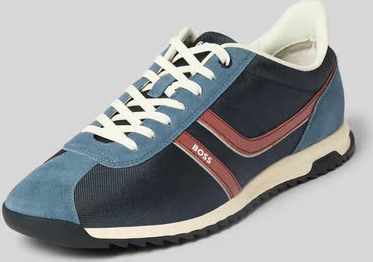 Boss Orange sneakers met labelprint model 'ZAYN_TENN_BNYMI' - Foto 4