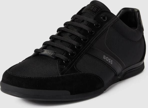 Hugo Boss Saturn Lowp Shoe Black Zwart Heren - Foto 10