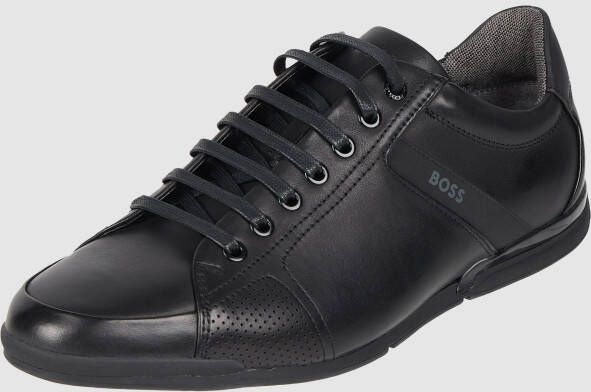 Boss Sneaker van leer model 'Saturn'