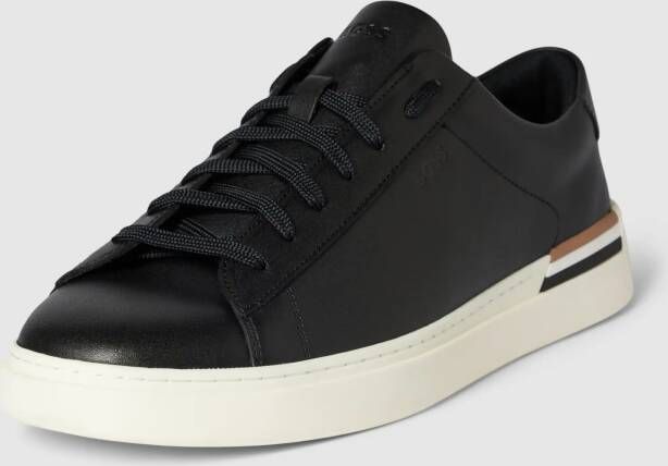 Boss Sneakers met label in reliëf model 'Clint'