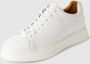 Hugo Boss Low-top lederen sneakers met merk baas bulton_runn_lt op 10240265 01 wit Heren - Thumbnail 3