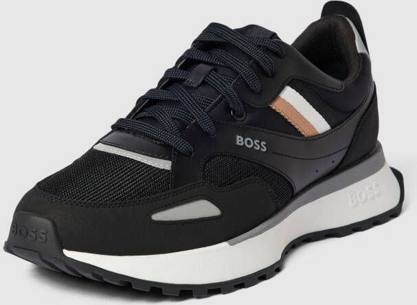 Boss Sneakers met labeldetails model 'Jonah'