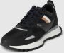 Hugo Boss Sportieve zwarte sneakers met kenmerkende merkstreep Black Heren - Thumbnail 7