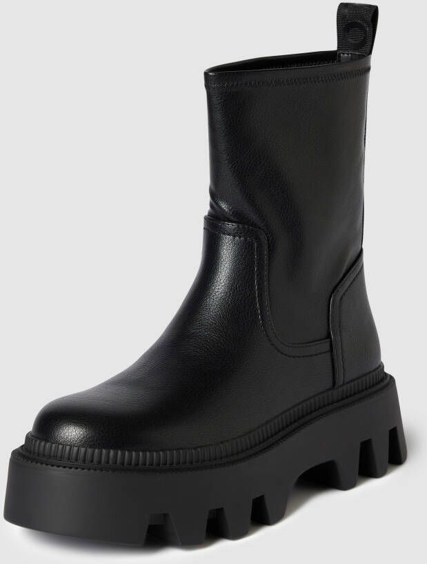 Buffalo Boots met labeldetails model 'FLORA SOCKBOOT'