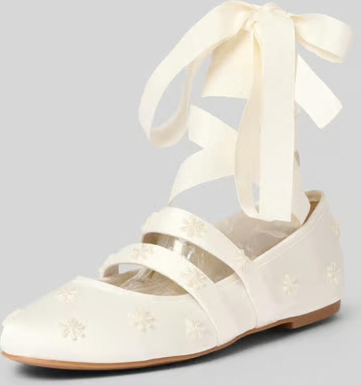 Buffalo Ballerina's met siersteentjes model 'Dahlia'