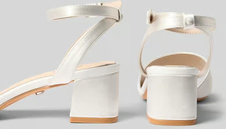 BUFFALO LONDON Bruidsschoenen met blokhak model 'BEATE' - Foto 5