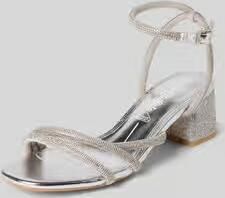 BUFFALO LONDON Sandalen met strass-steentjes model 'LILLY SPARK' - Foto 5