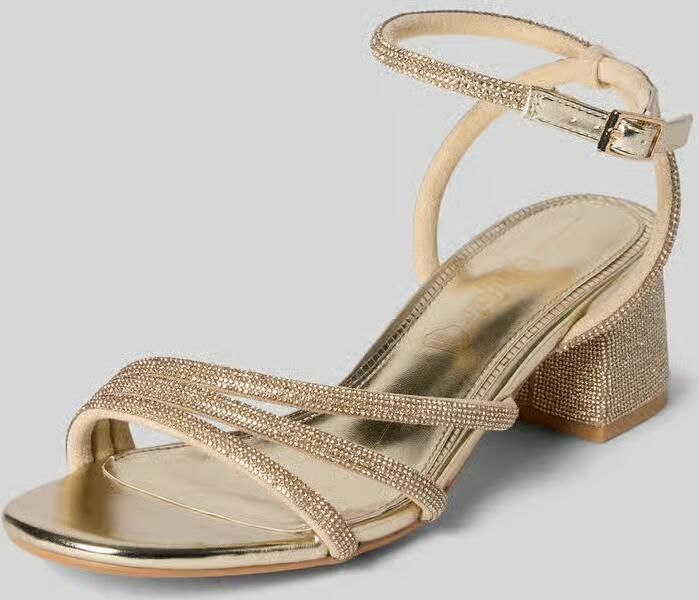 Buffalo Sandalette met siersteentjes model 'LILLY SPARK'
