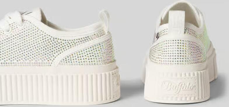 BUFFALO LONDON Chunky sneakers met strassteentjes model 'MADISON GLAM' - Foto 4
