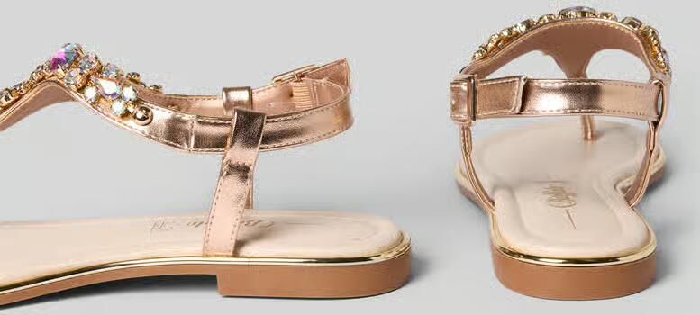 Buffalo Teenslipper met siersteentjes model 'KIRA ICE' - Foto 2