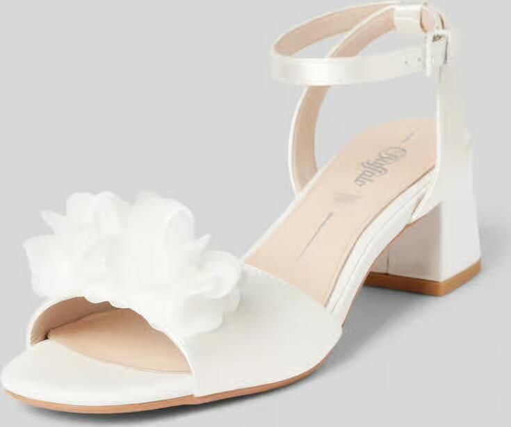 Buffalo Sandaaltjes met florale siergarnering model 'Lucy' - Foto 3