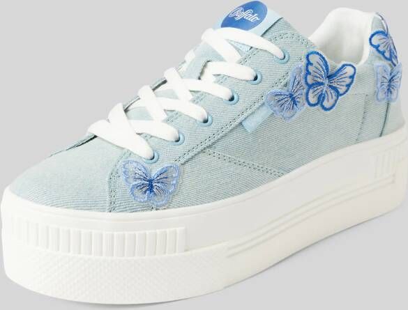 Buffalo Plateausneakers in denimlook model 'BUTTERFLY'