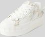 Buffalo Plateausneakers met motiefapplicaties model 'BUTTERFLY' - Thumbnail 4