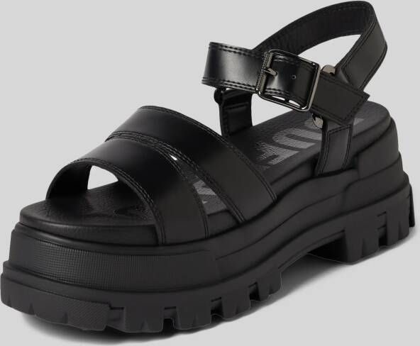 Buffalo Sandalen met geprofileerde plateauzool model 'ASPHA'