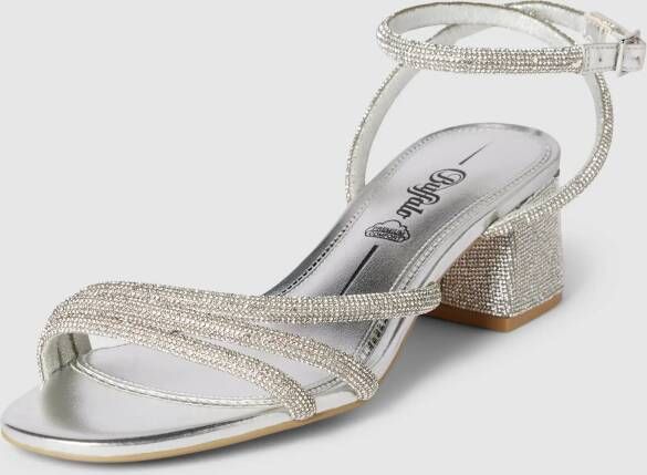 Buffalo Sandalen met strass-steentjes model 'LILLY SPARK'