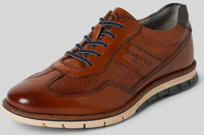 Bugatti Veterschoenen met randnaad breedte g vrijetijdsschoen lage schoen veterschoen - Foto 8