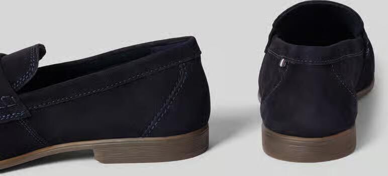 Bugatti Loafers van echt leer met logodetail model 'Trip' - Foto 2