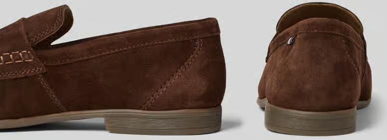 Bugatti Loafers van echt leer met logodetail model 'Trip' - Foto 2