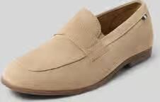 Bugatti Loafers van leer met label in reliëf model 'Tryst' - Foto 2
