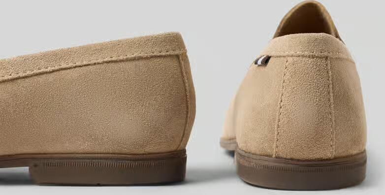 Bugatti Loafers van leer met label in reliëf model 'Tryst' - Foto 3