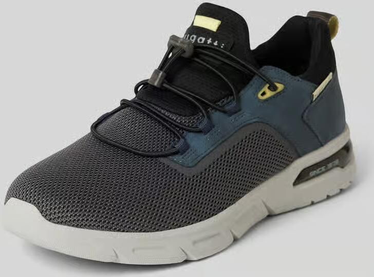 Bugatti Slip-on sneakers vrijetijdsschoen halfschoen instapschoen met elastische veters - Foto 6