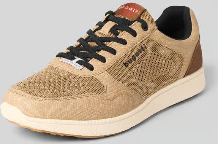 Bugatti sneakers met logodetail model 'Victory'