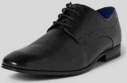 Bugatti Veterschoenen met elegante fijne embossing casual schoen lage schoen veterschoen